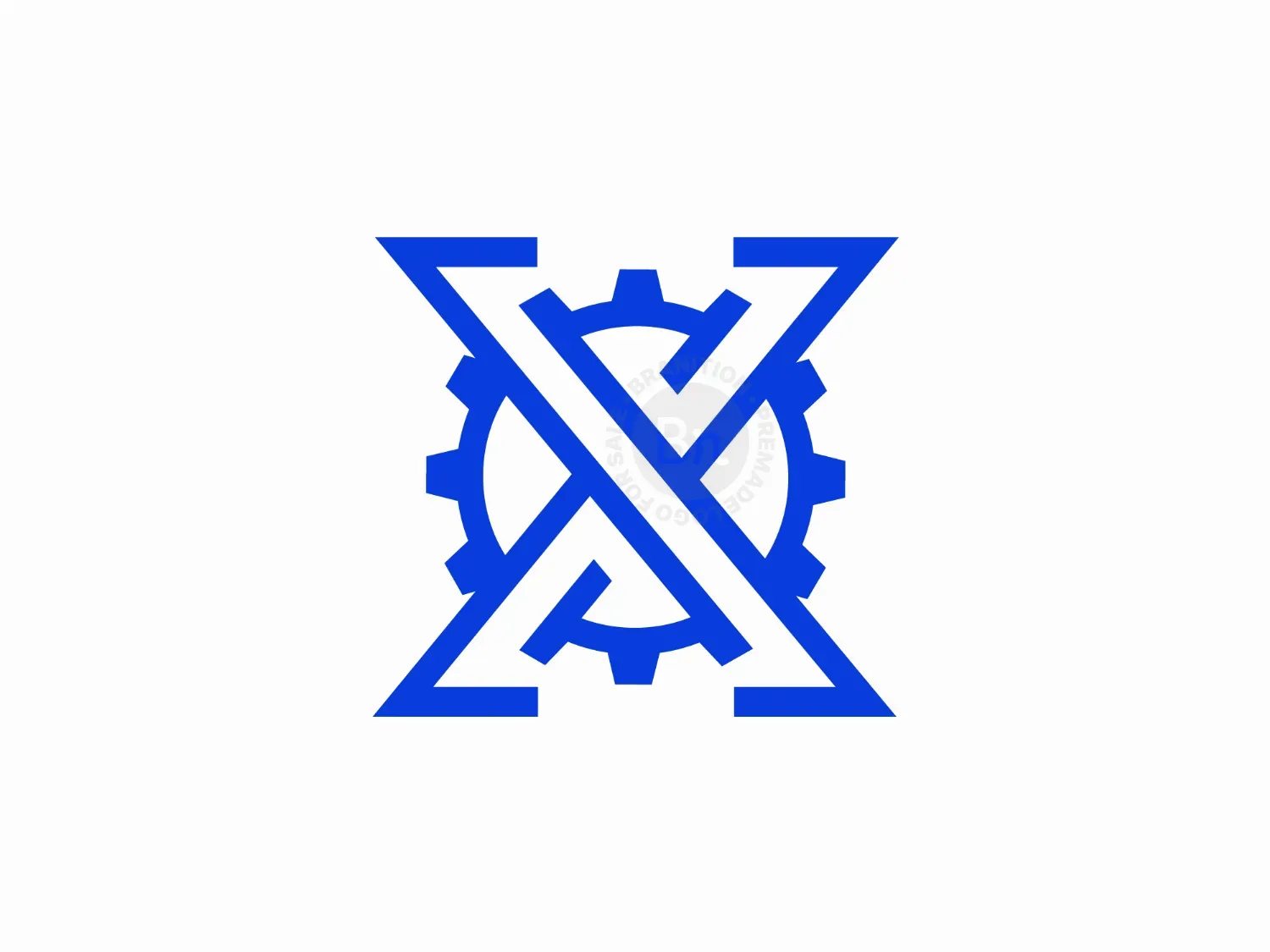 Lettermark X Gear Logo