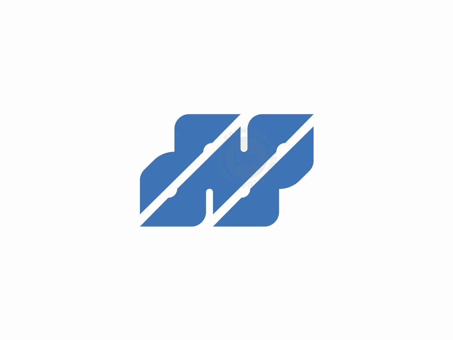 Letter N Tech Logo