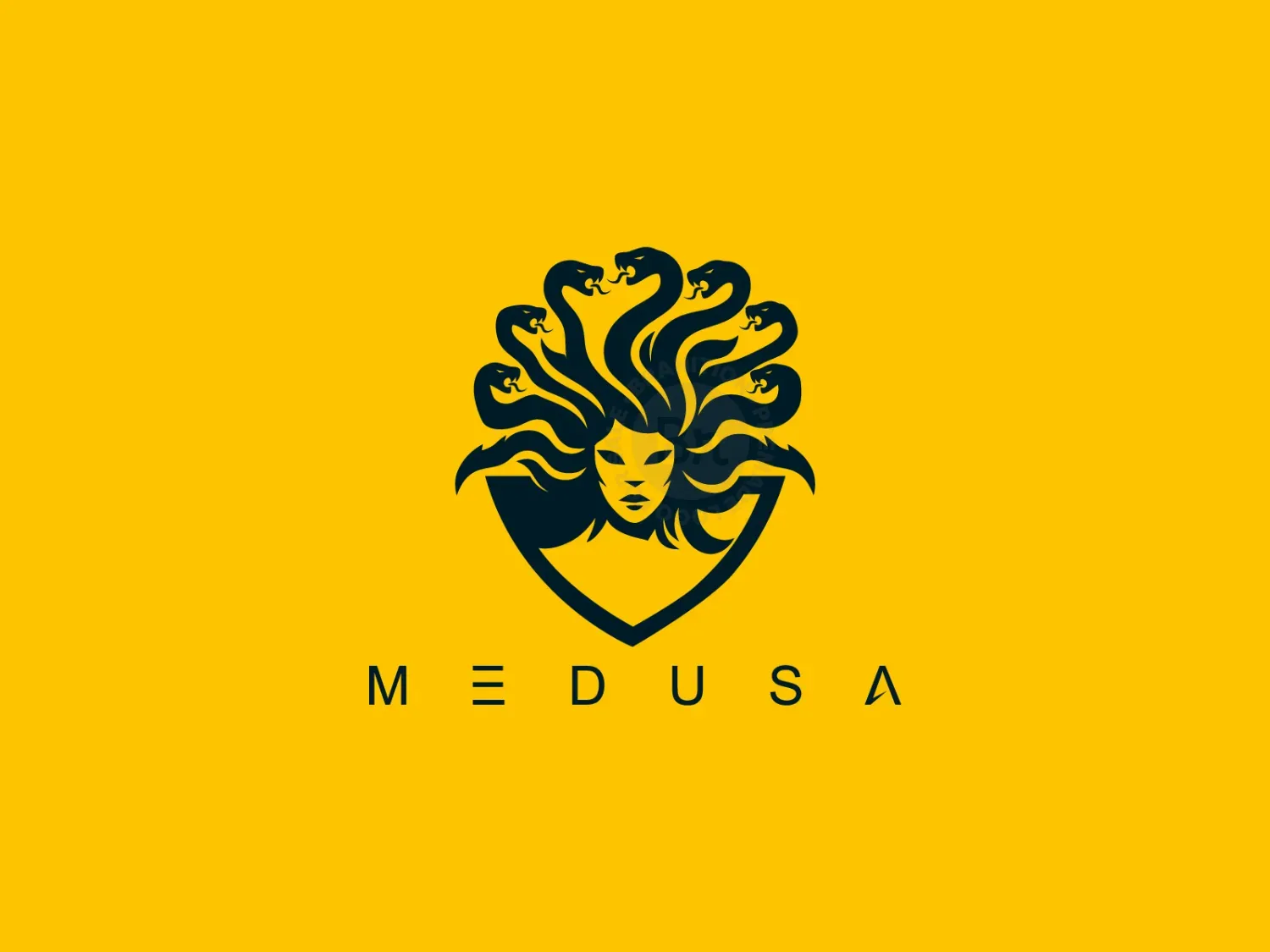 Medusa Vector Logo For Sale!