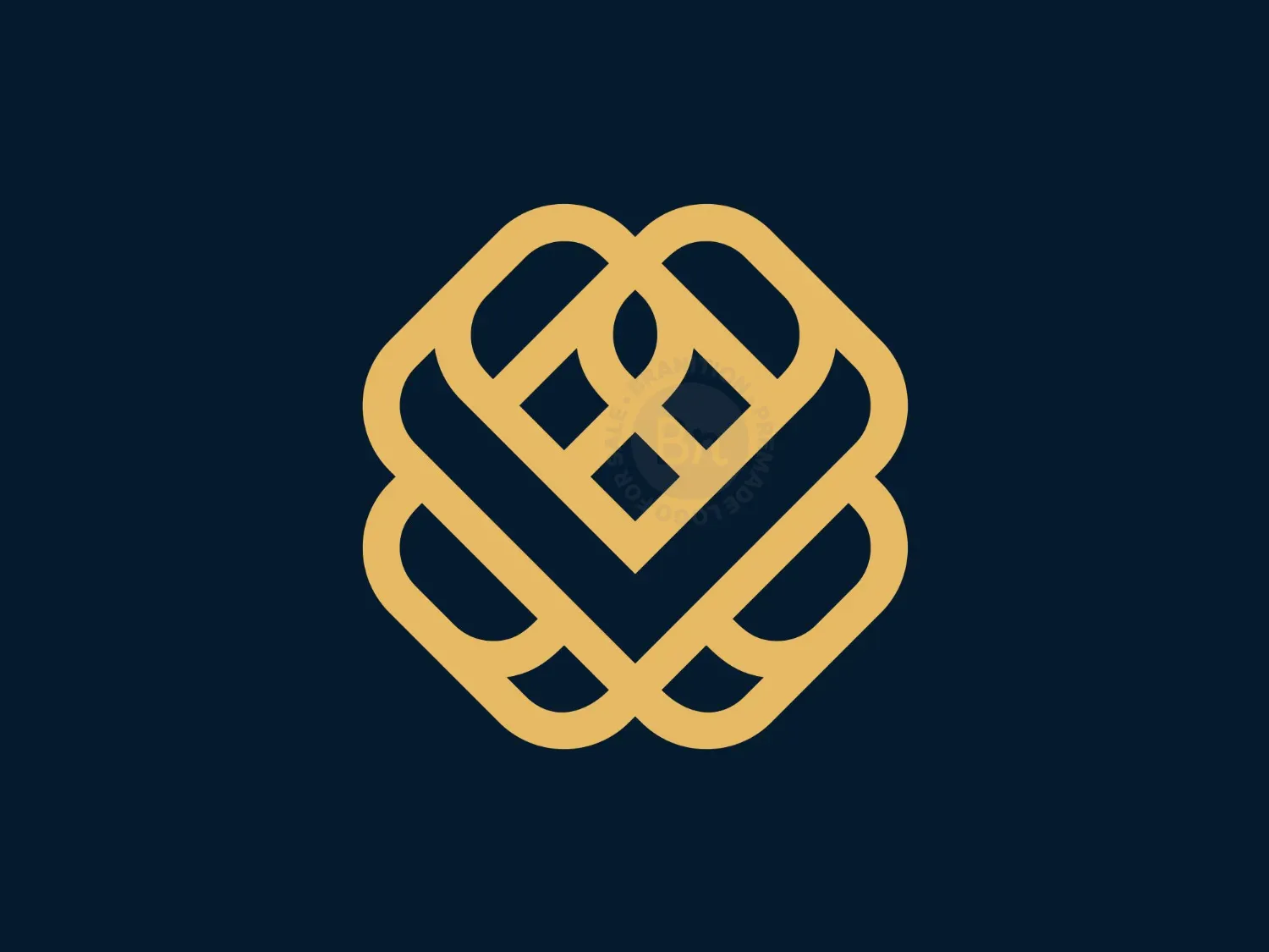 Letter V Luxury Monogram Logo