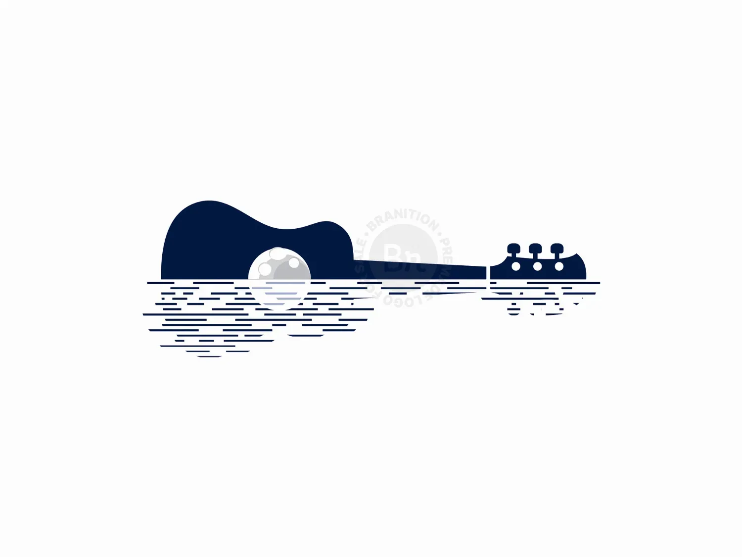 Moon Guitar Logo