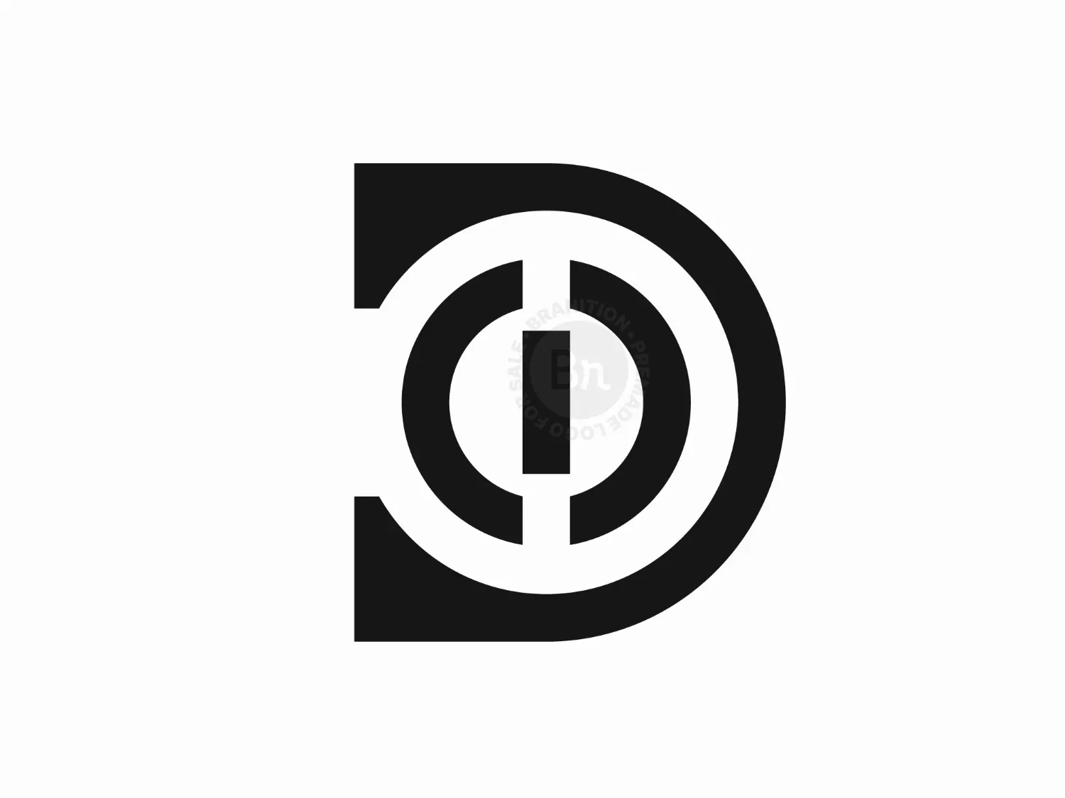 Letter D Power Logo