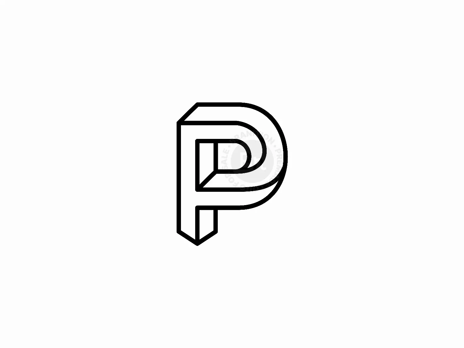 p monogram logo 2