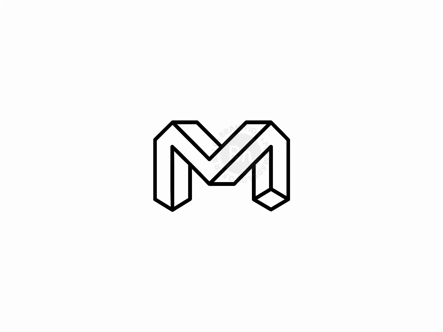 monogram m logo logo 2