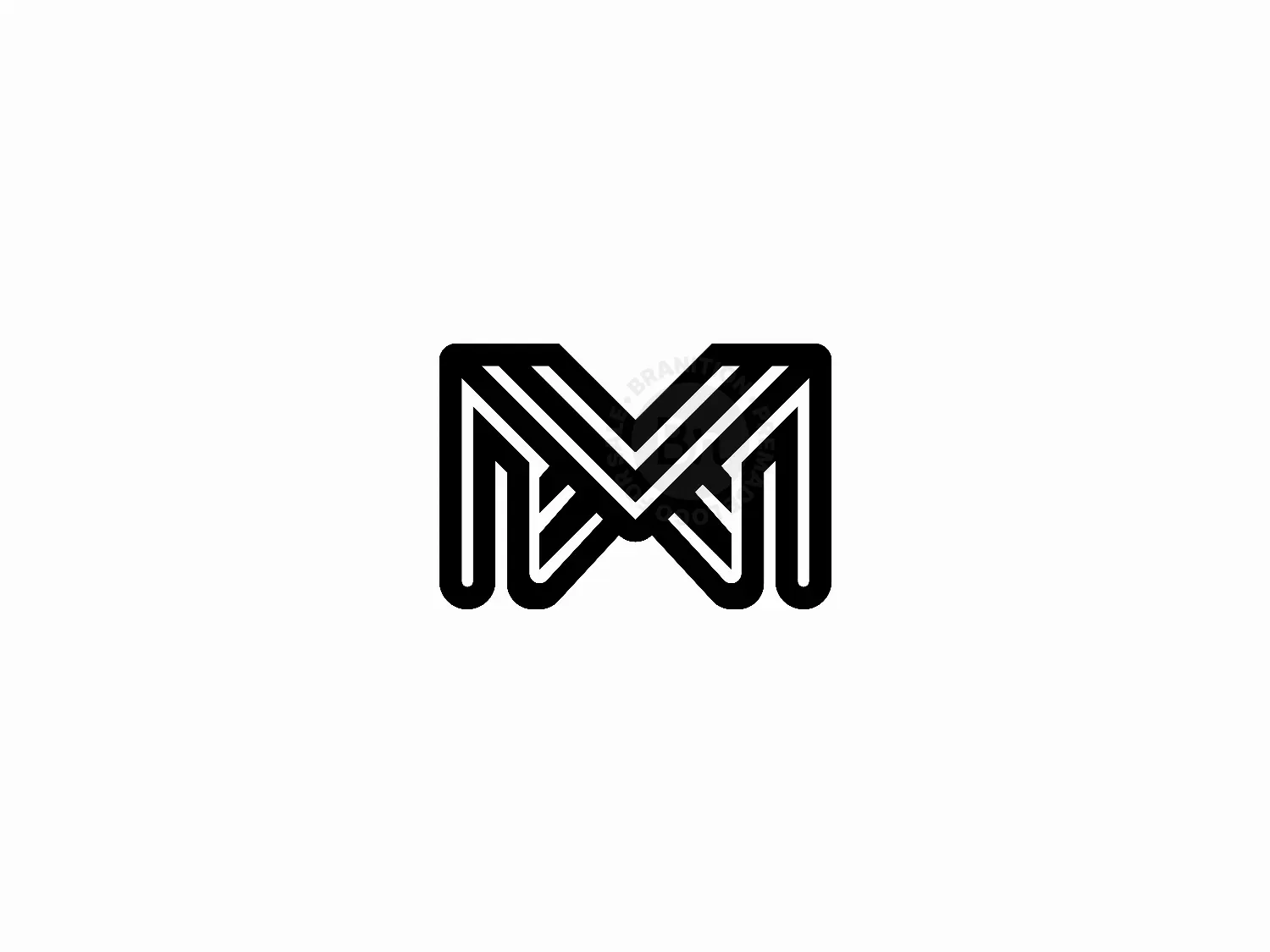 monogram m logo logo 1