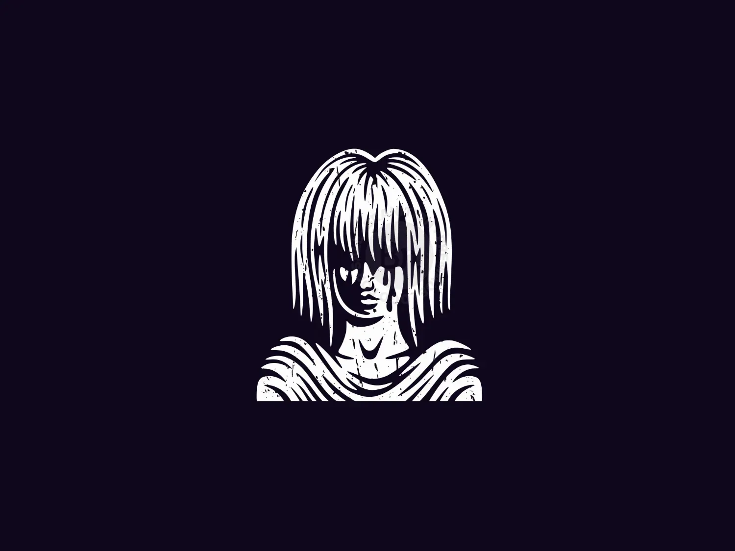 Depression Girl Logo