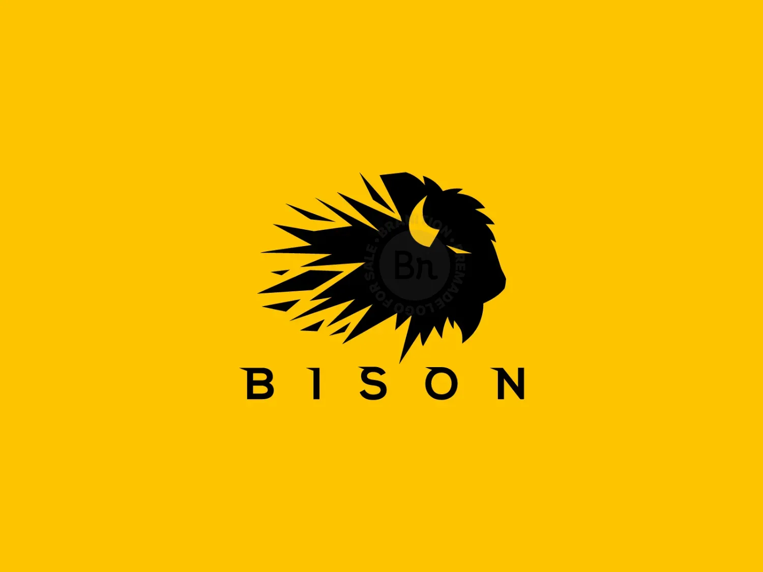 Bison Vector Logo For Sale!