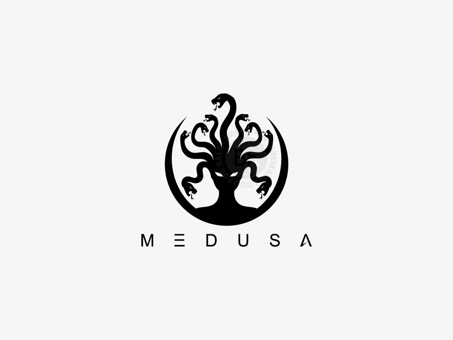 Medusa Vector Logo For Sale!