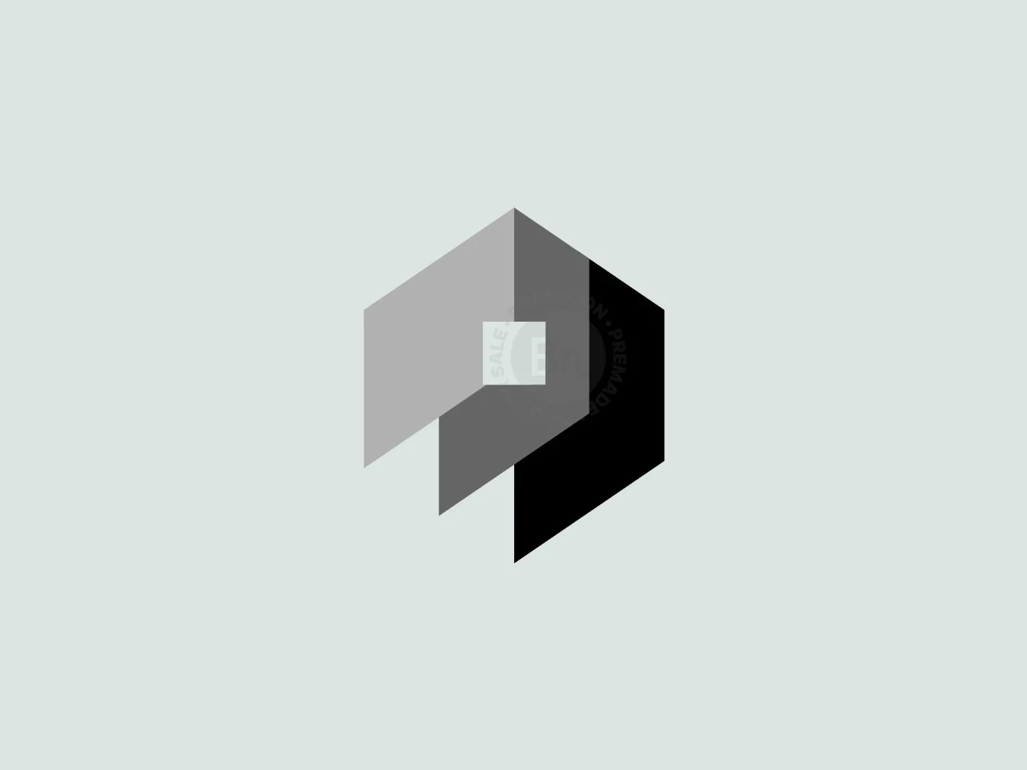 minimal house logo 0