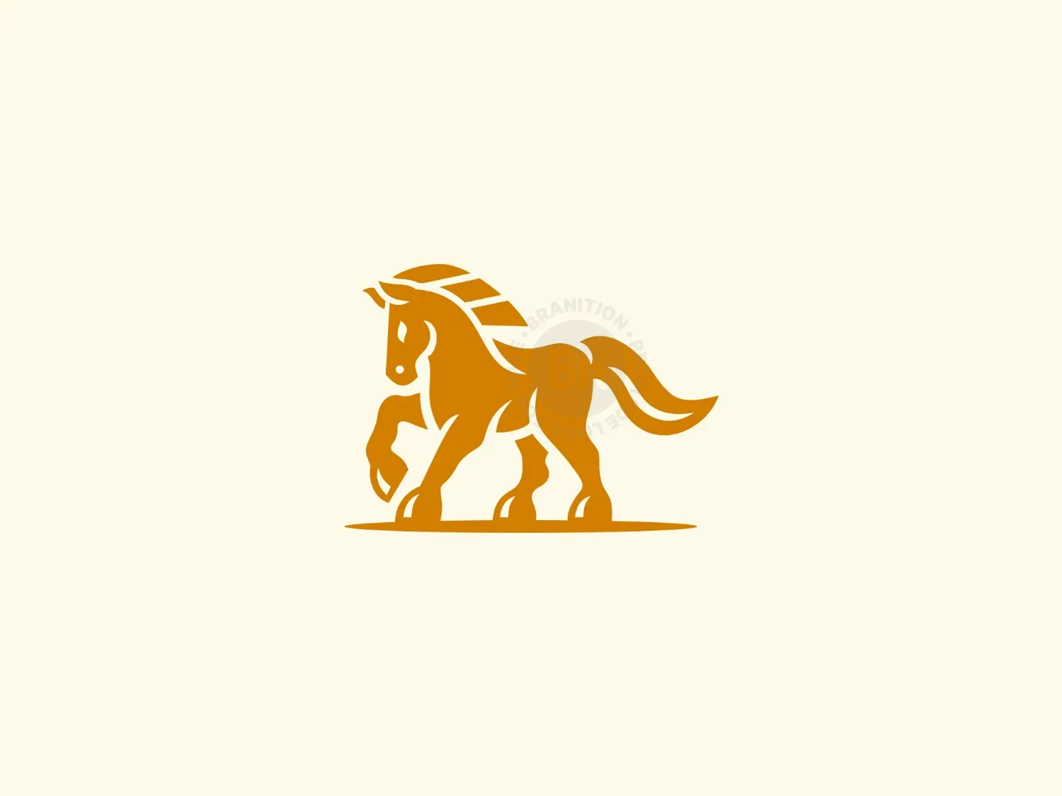 Gold Horse Logo