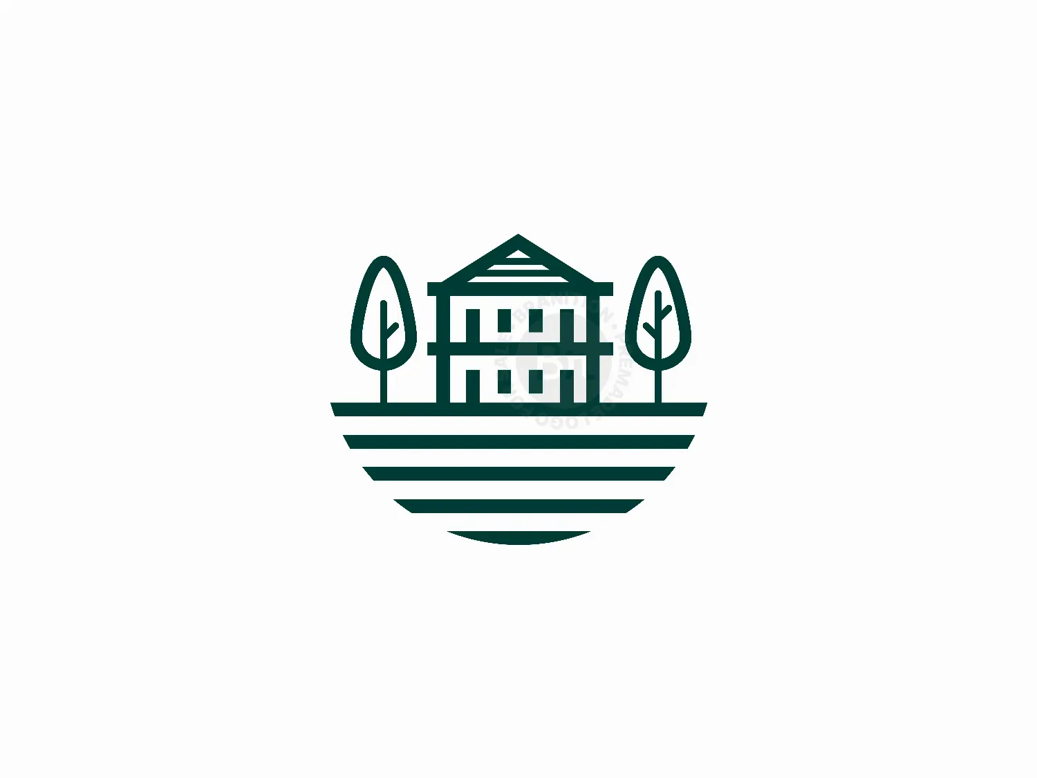 Real Estate Or Villa Logo