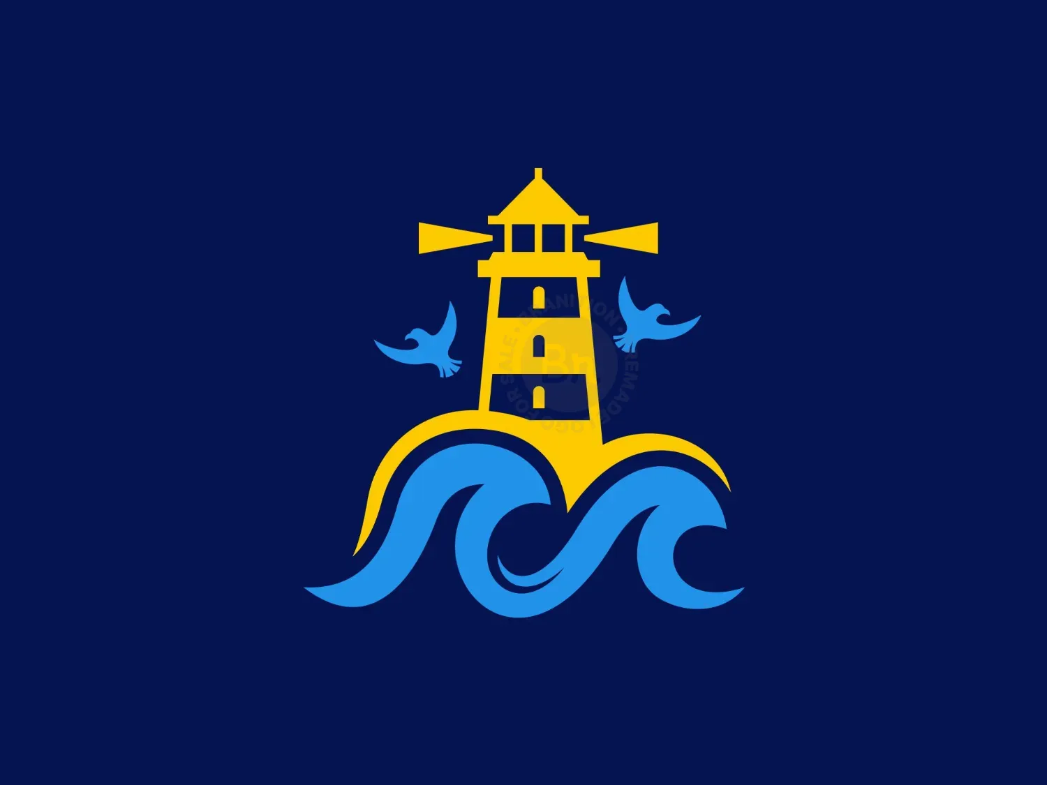 Lighthouse Ocean Logo