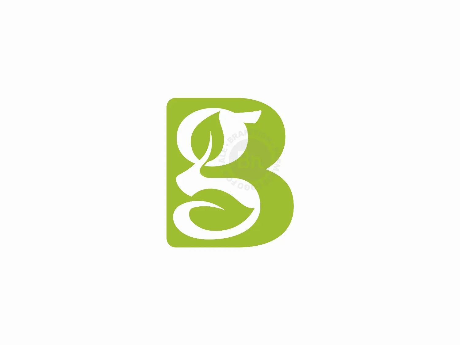 Initial Bg Plant Logo