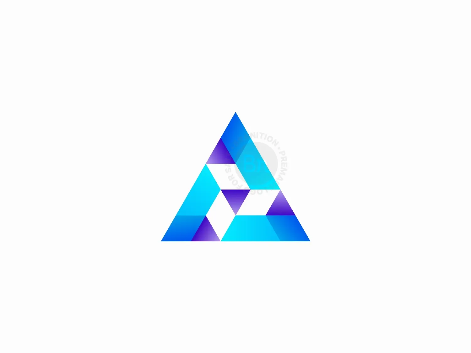 triangle geometric logo 13