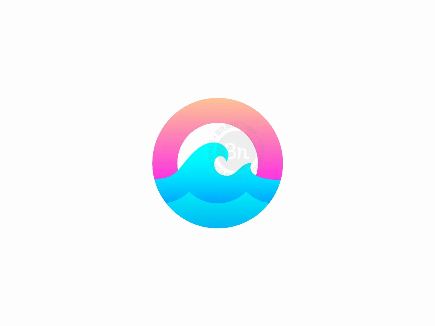 Sea Wave Horizon Logo