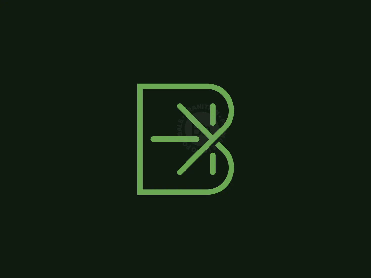 Green B Cannabis Logo