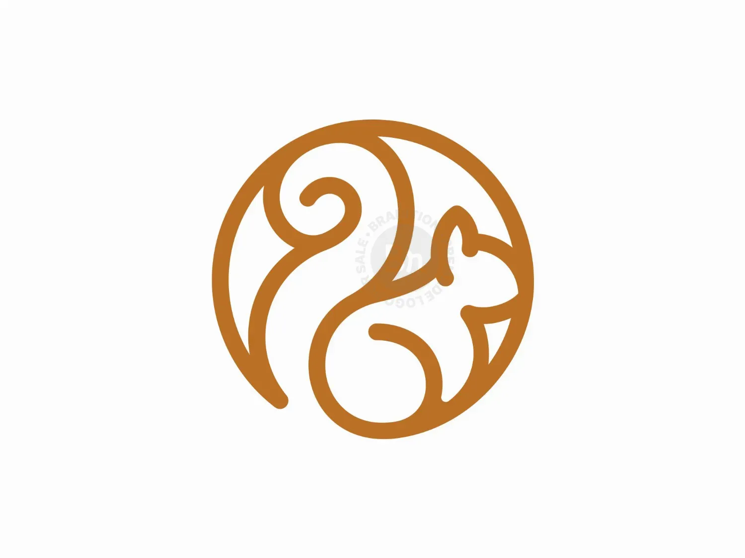 Squirrel Simple Logo