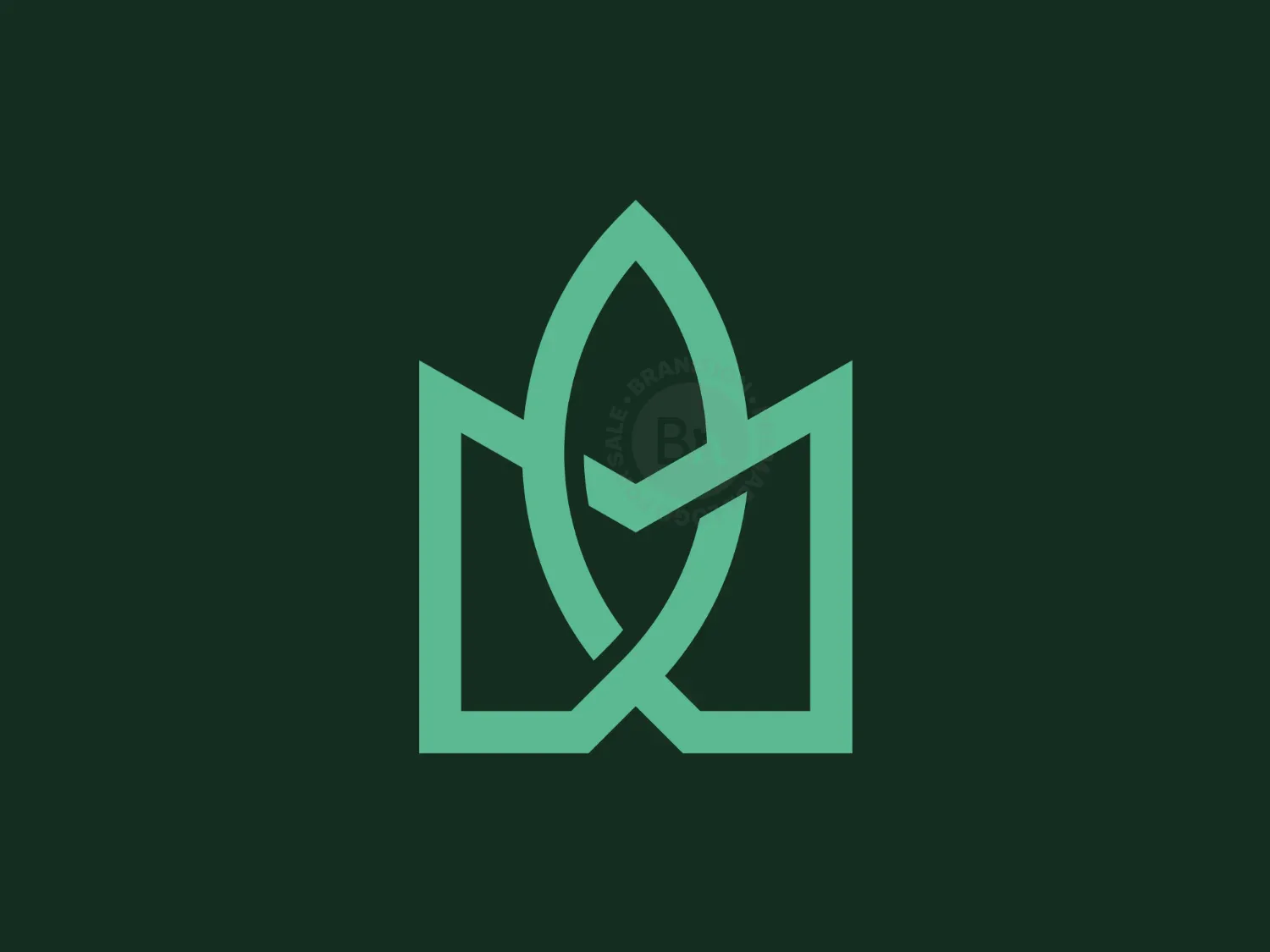 monogram m logo logo 0