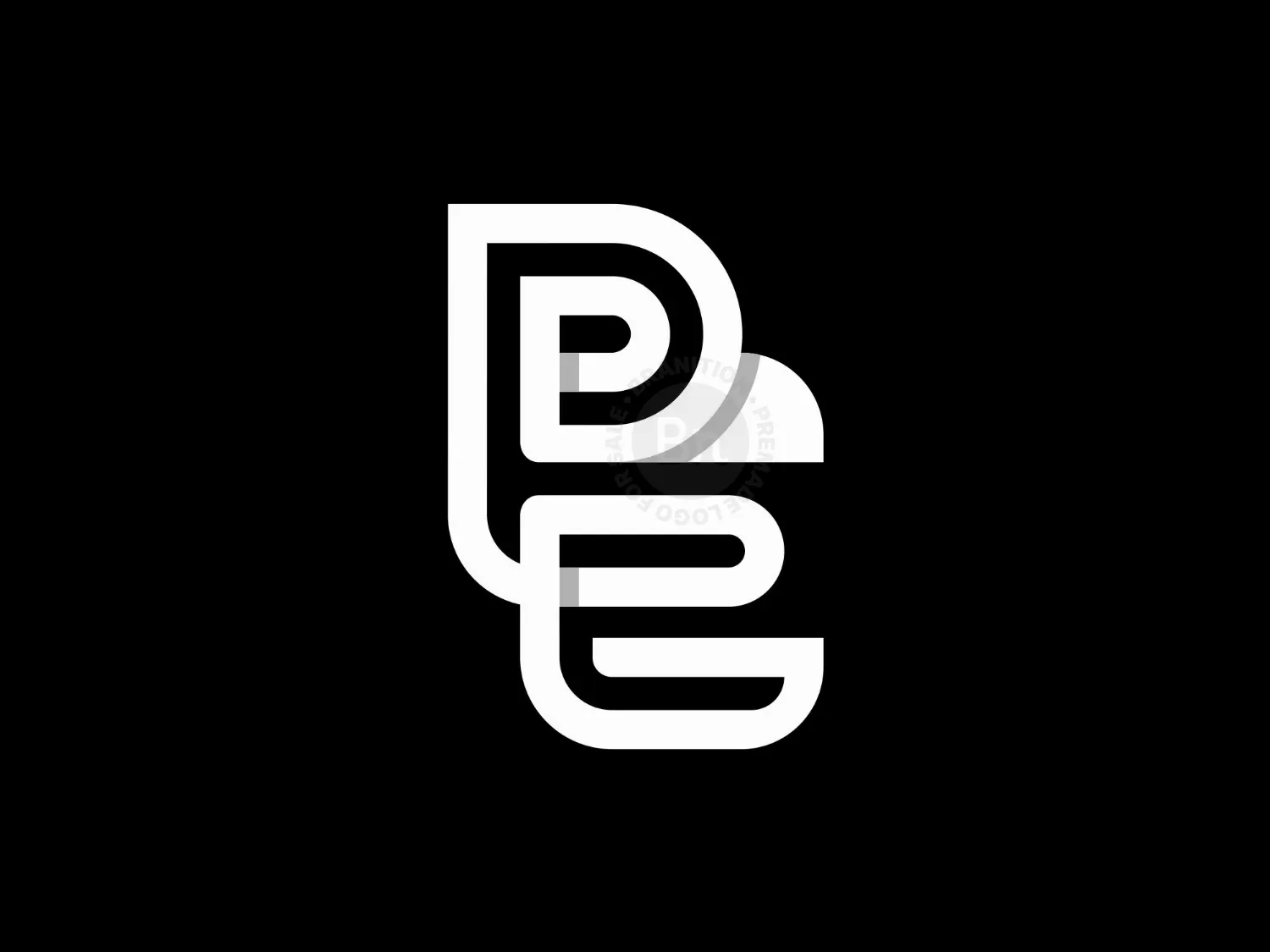 p monogram logo 36