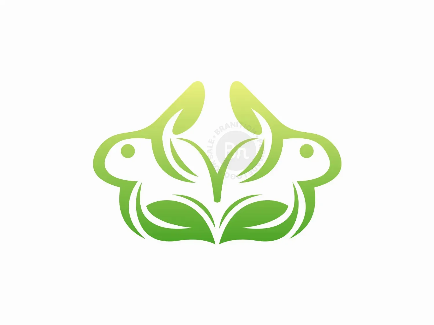 Rabbit Leaf Logo