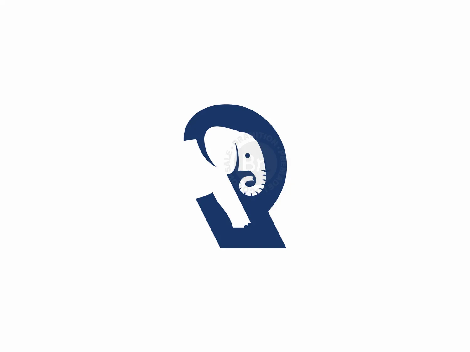 R Elephant Logo