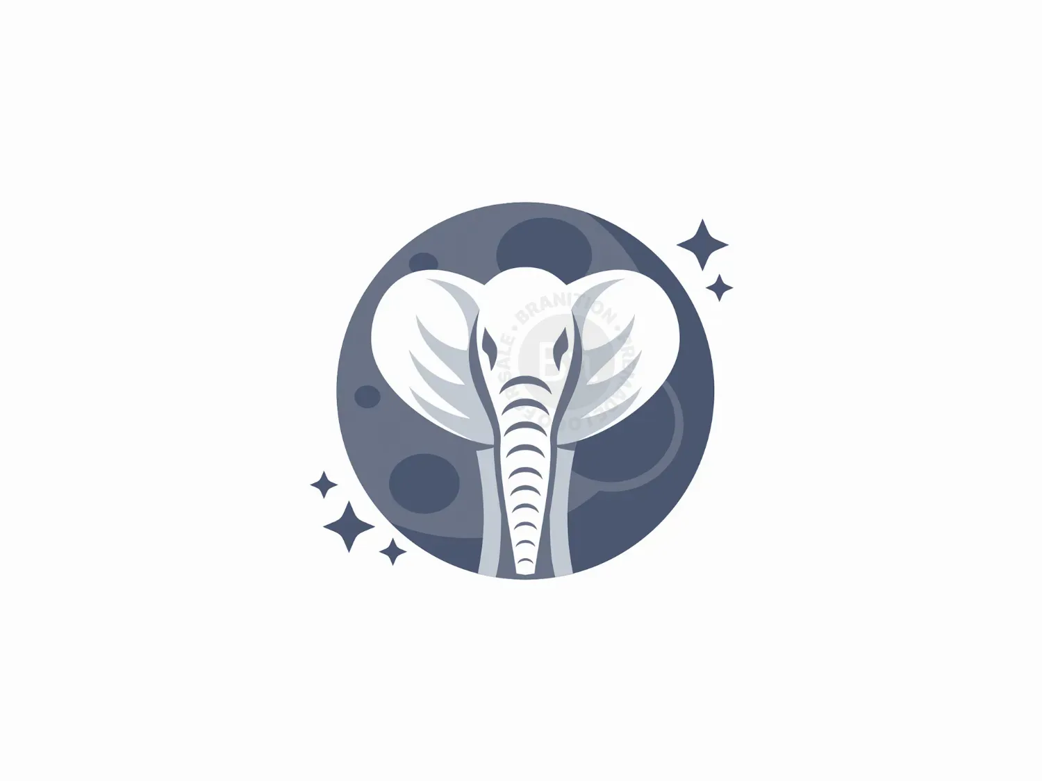 Moon Elephant Logo