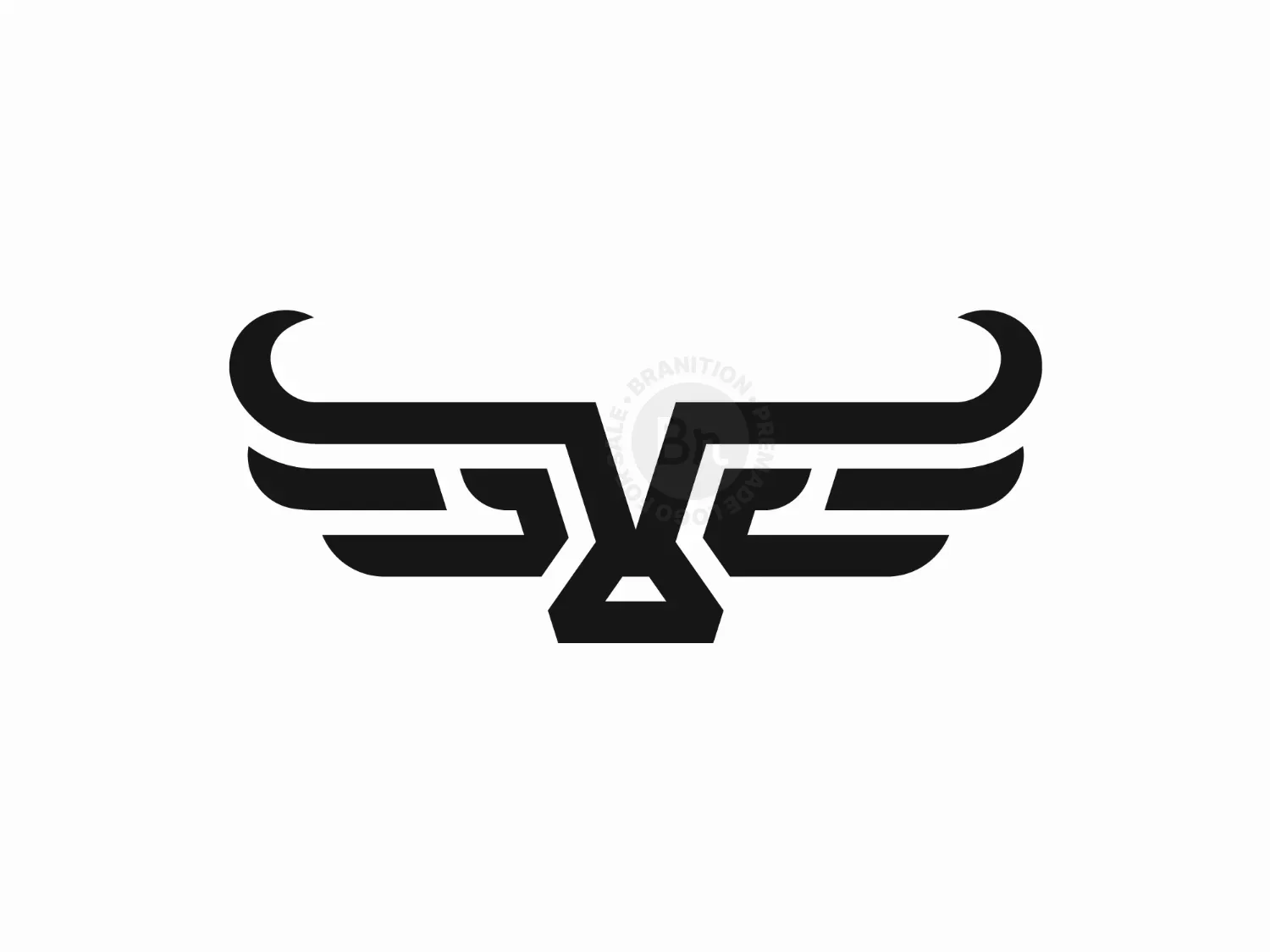 Wings Bull Logo