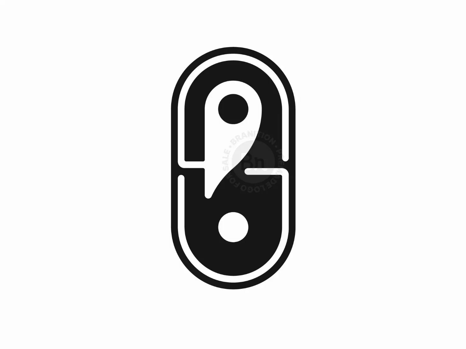 Yin Yang Pill Logo