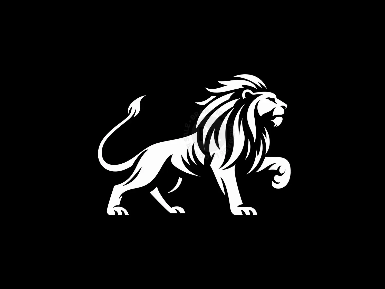 Modern And Elegant Lion Logo