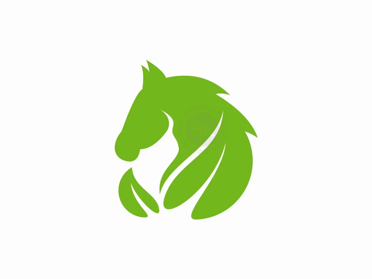 Horse Leaf Logo