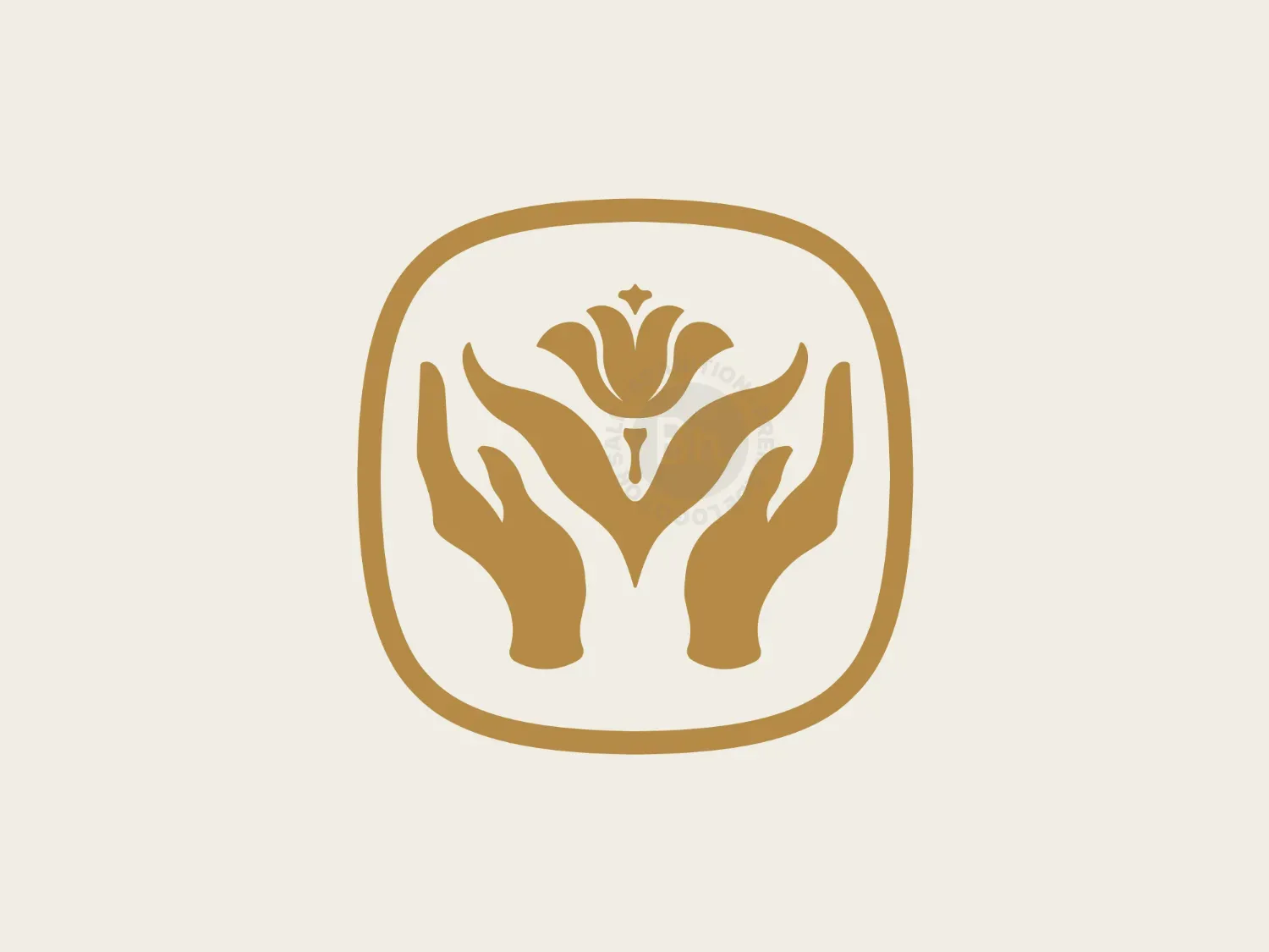 Floral Hands Logo