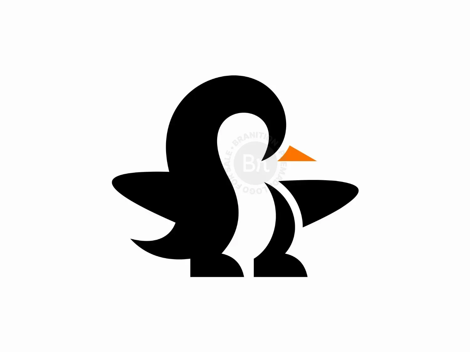 Penguin Cute Logo