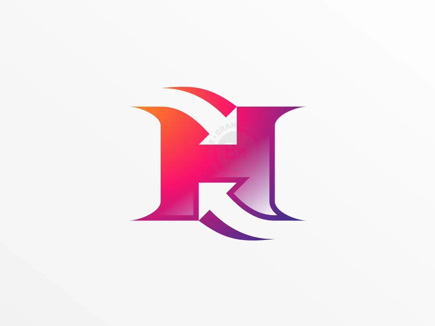 modern h logo logo 41