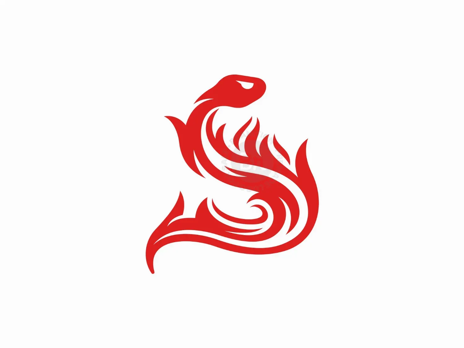 Snake Flame Logo