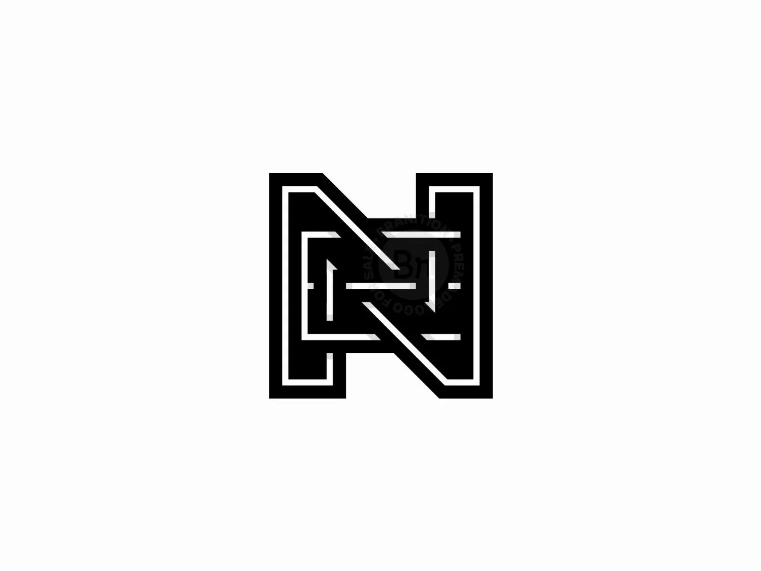 ne minimalist en logo logo 38