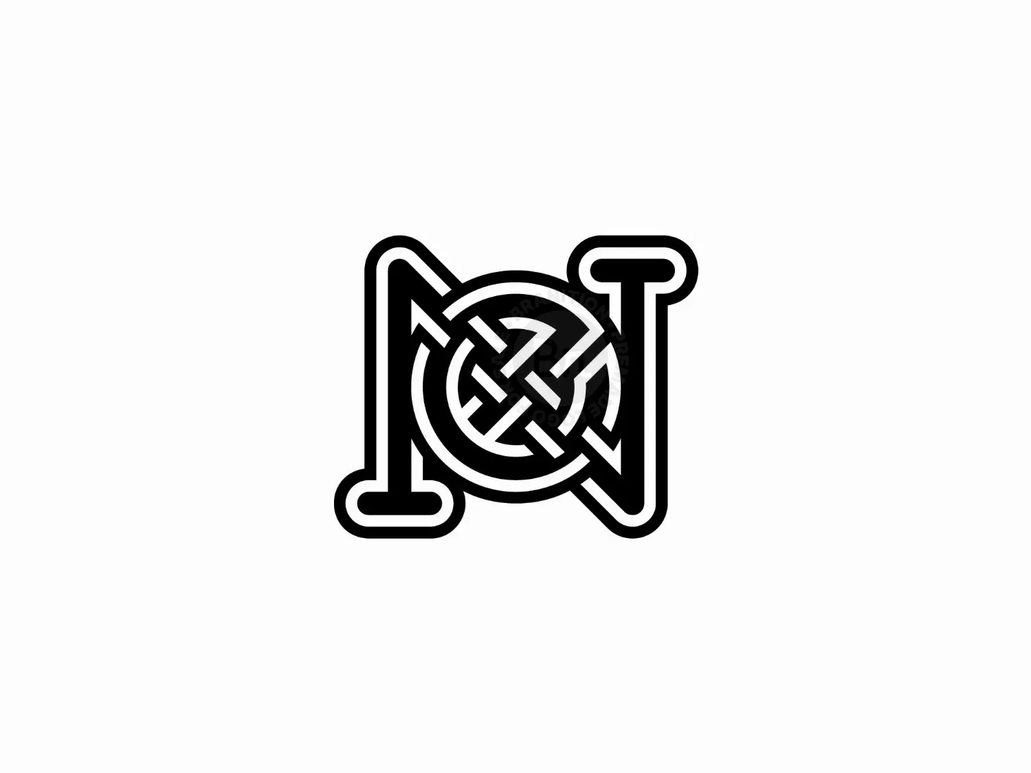 ne initials design logo 20