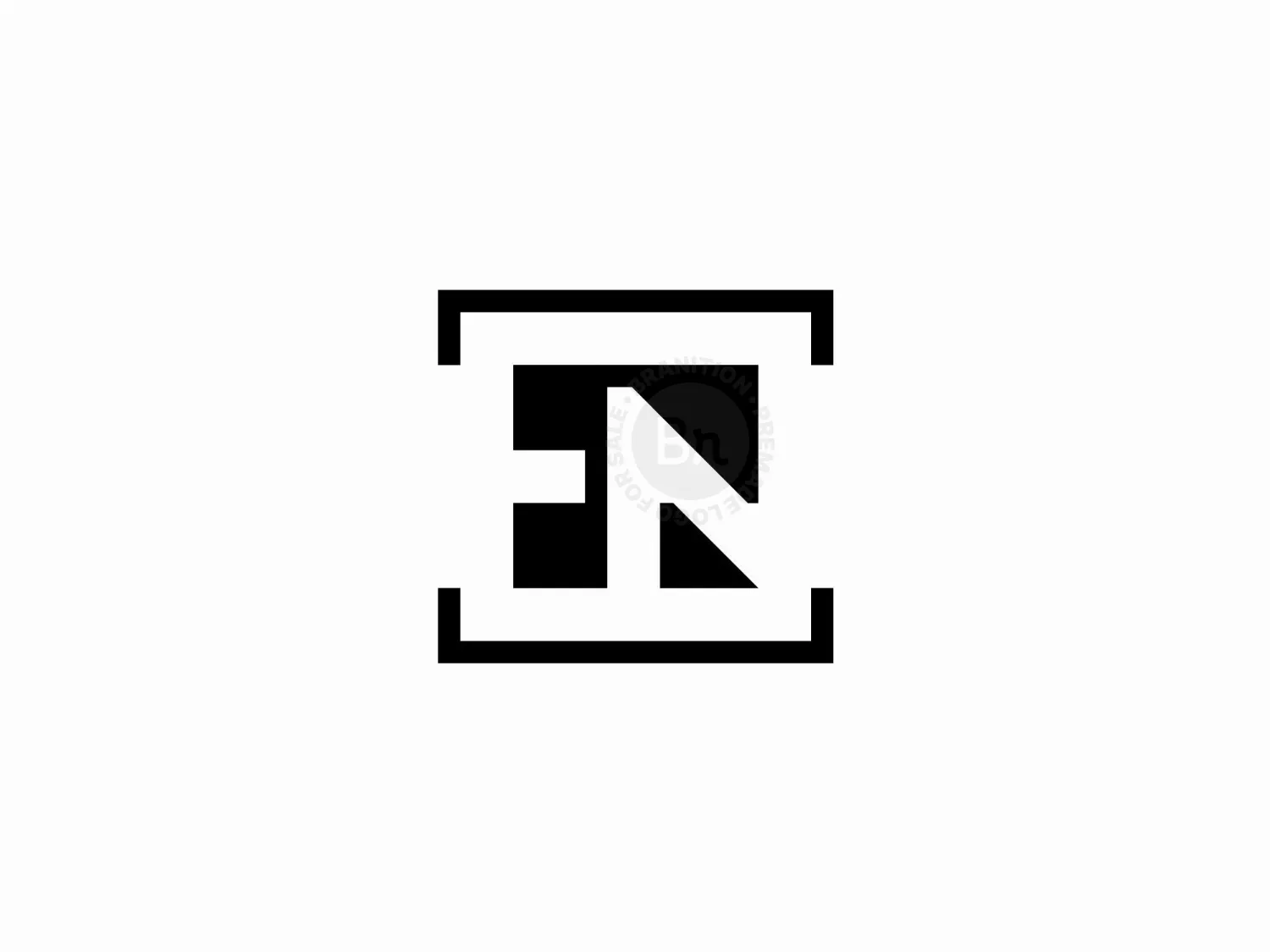 en ne letter logo logo 11