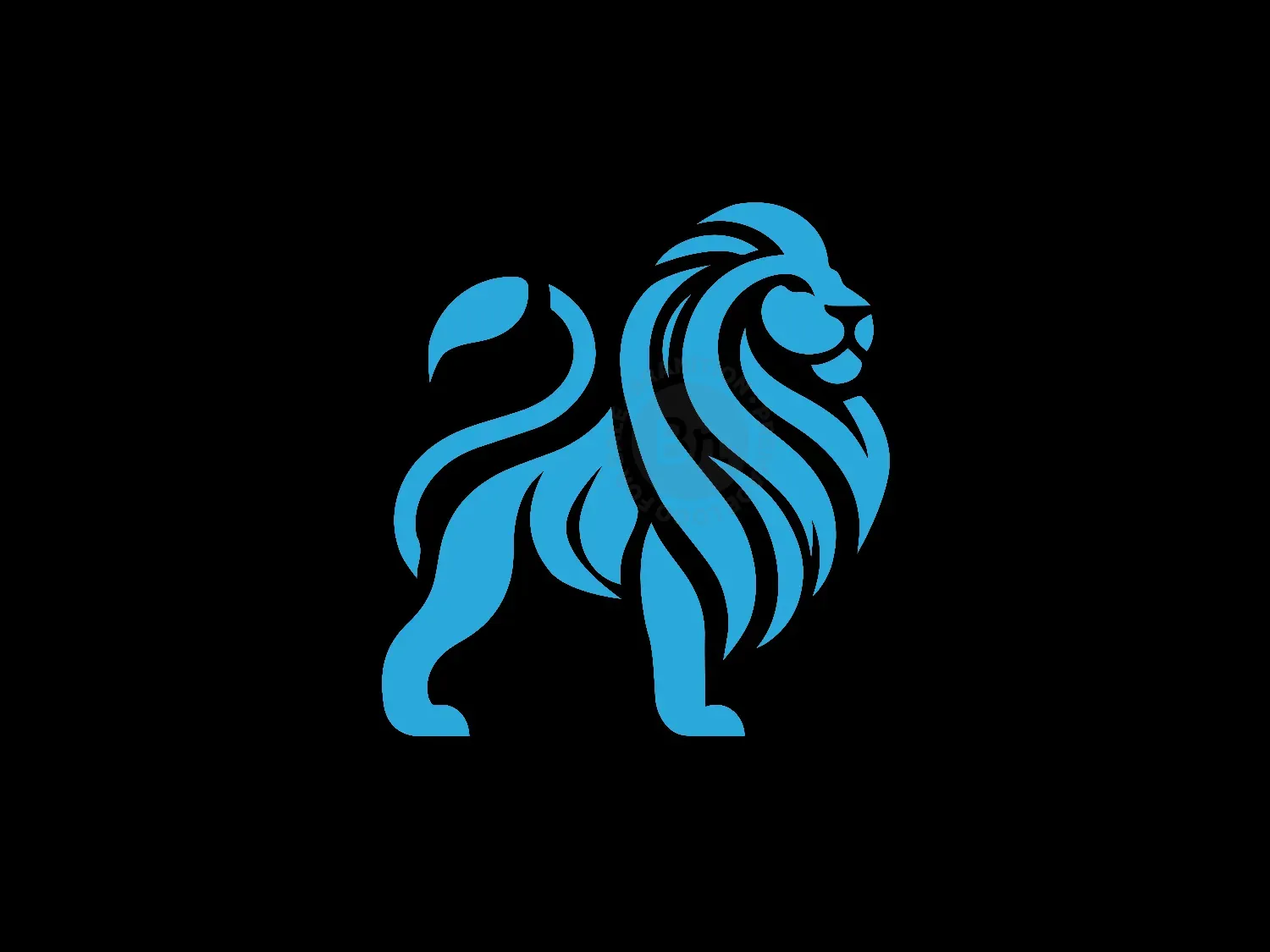 Modern And Elegant Lion Logo