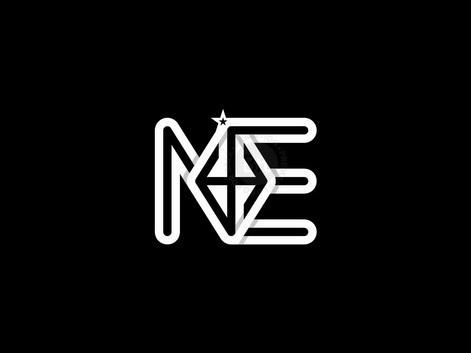 ne elegant en ne logo logo 22