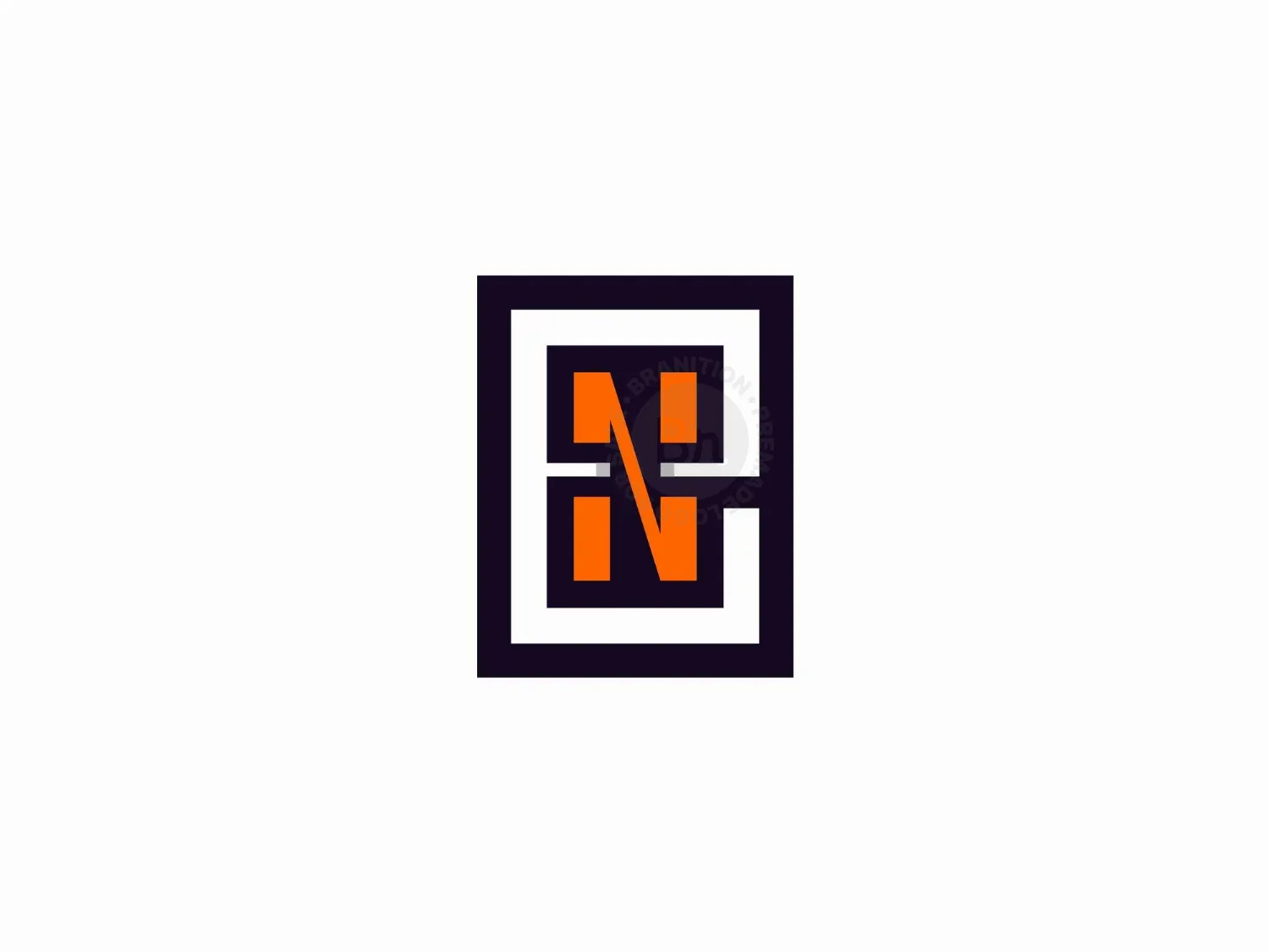 ne letter logo logo 5