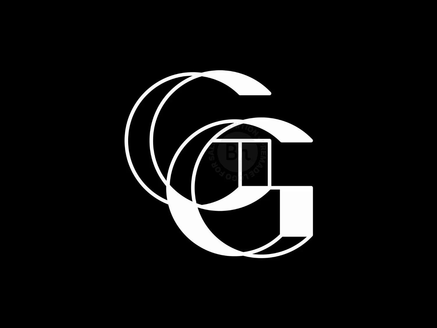 gg letter logo 8