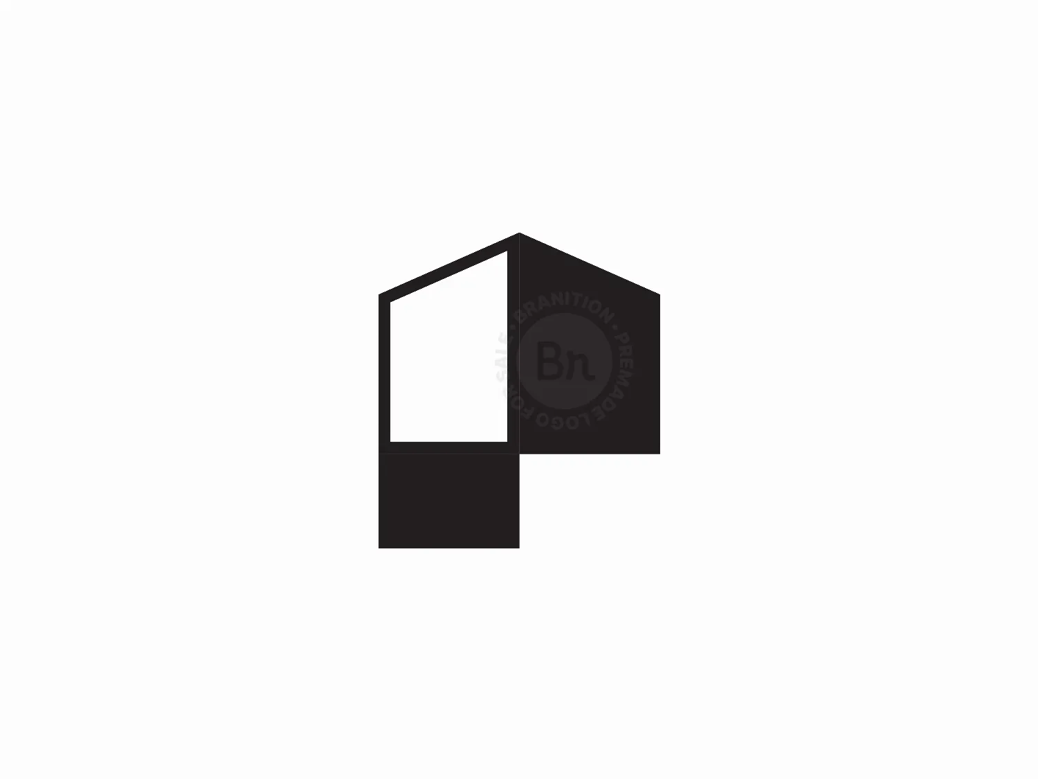 letter p real estate logo logo 0