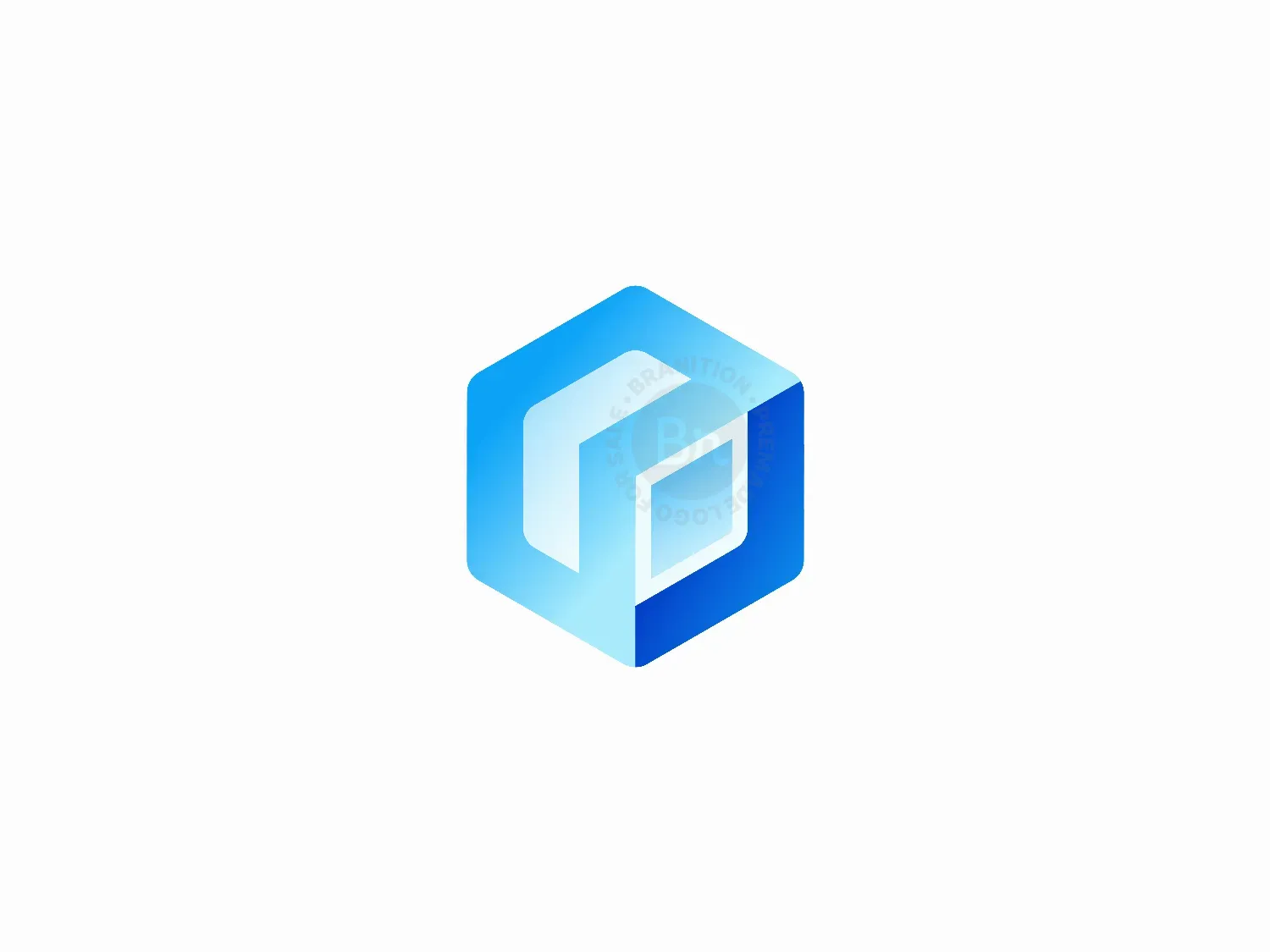 cube blockchain logo logo 6