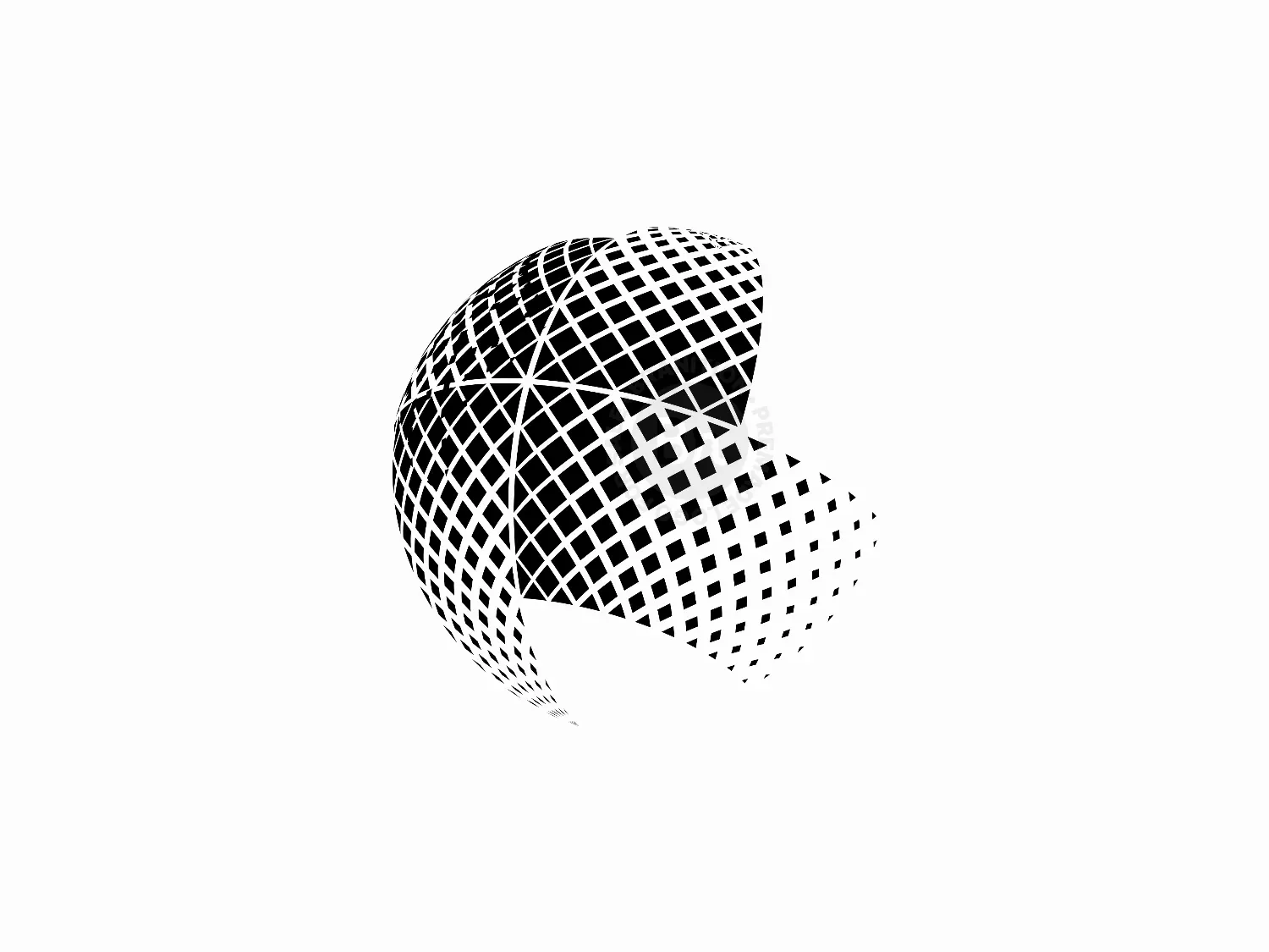 Abstract Sphere Logo