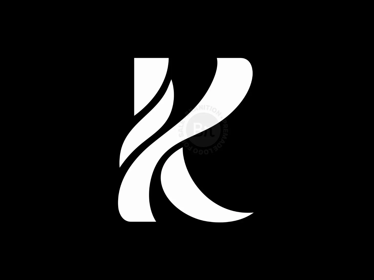 Abstract And Elegant Letter K Logo