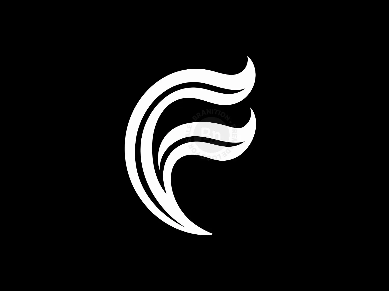 Abstract And Elegant Letter F Logo