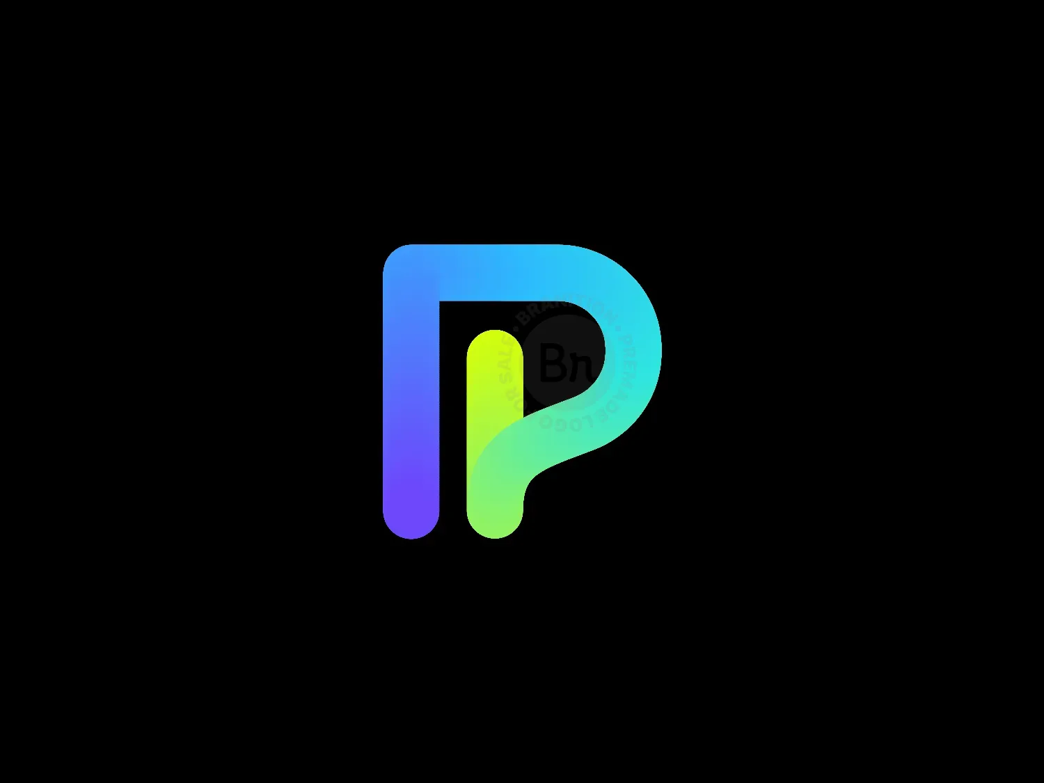 modern letter p logo logo 38