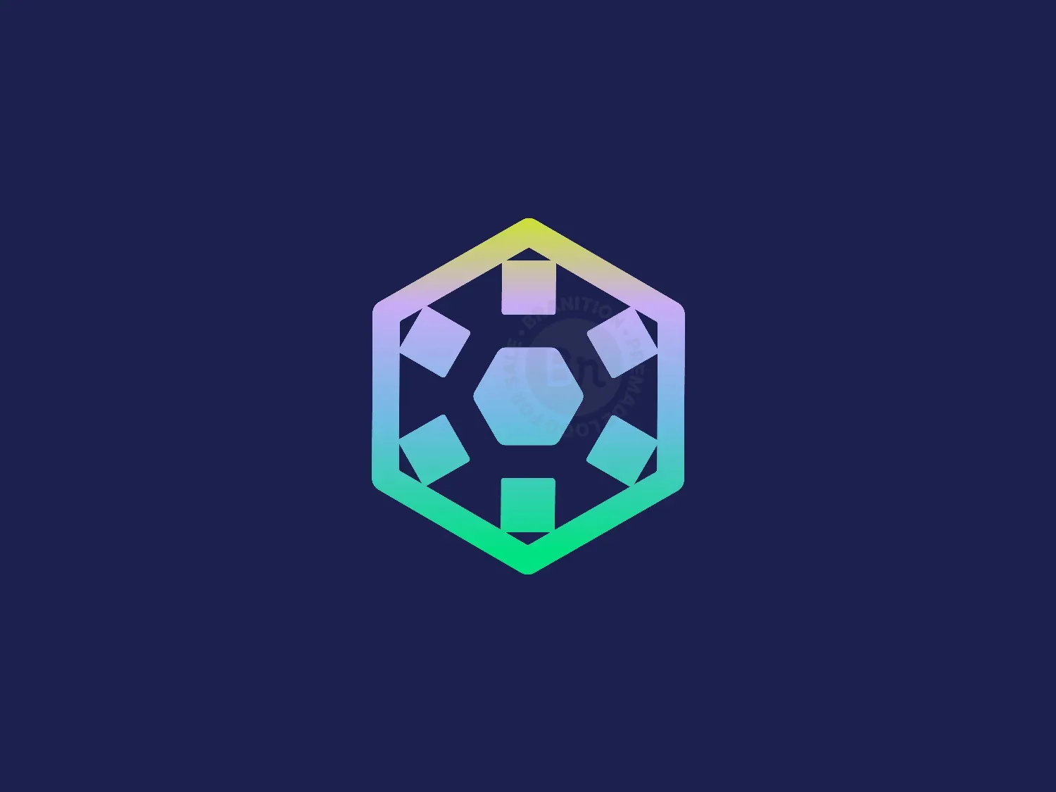 cube blockchain logo logo 13