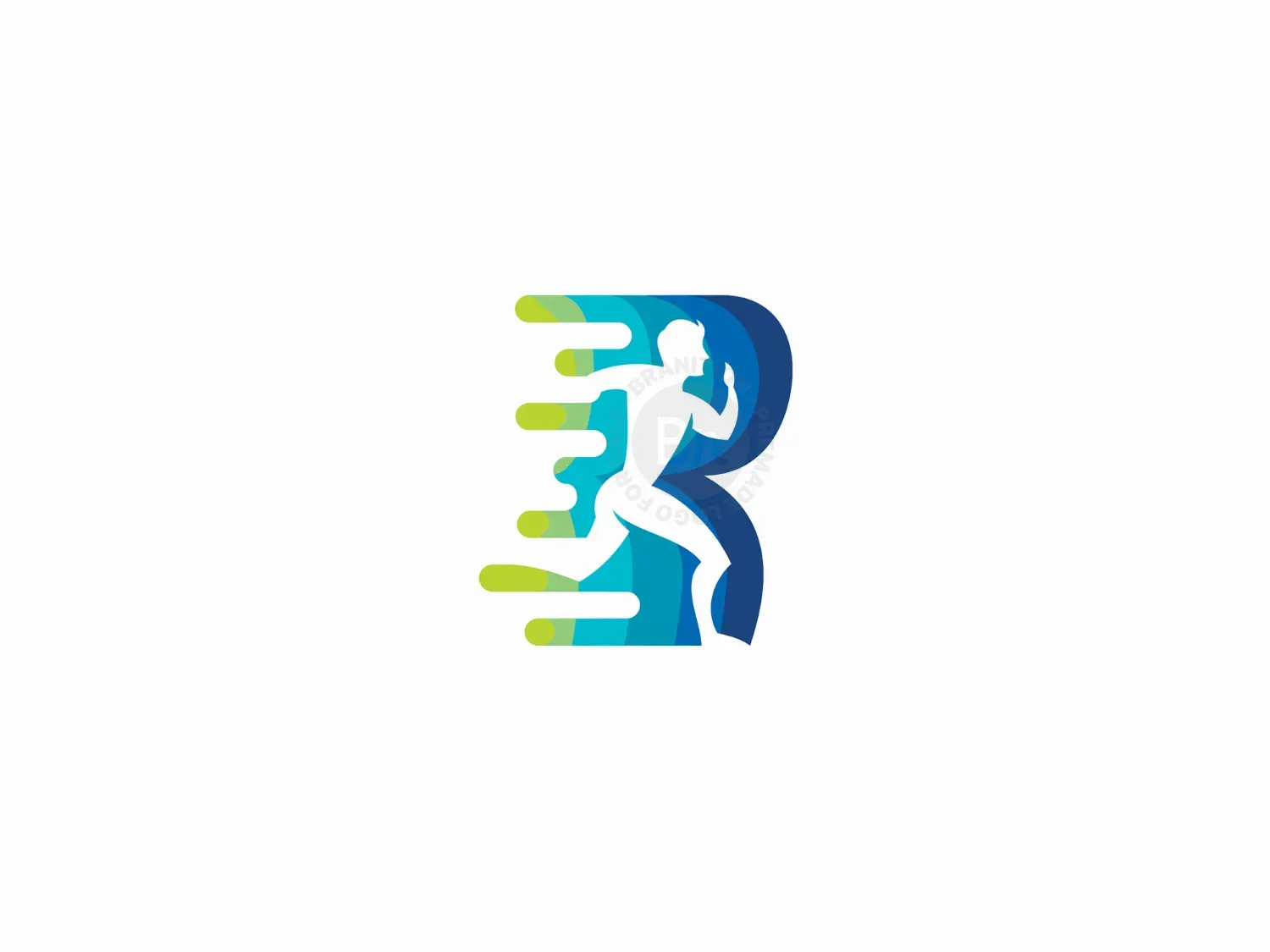 R Run Logo