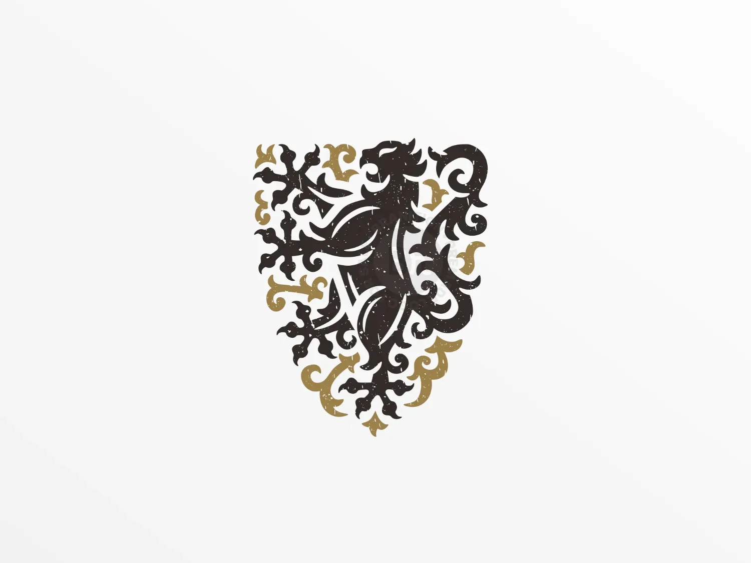 Heraldry Griffin Logo